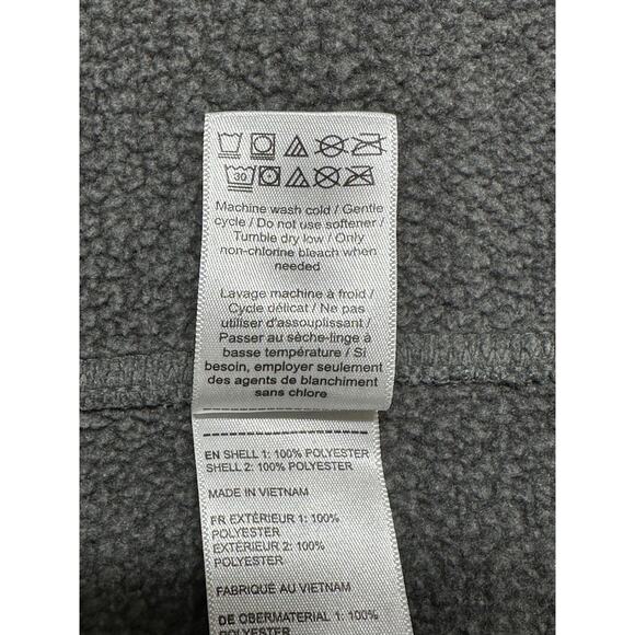 UNTUCKit‎ Sweater Mens Medium Gray Green Neyers 1/4 Zip Fleece Pullover Outdoors - Picture 5 of 7